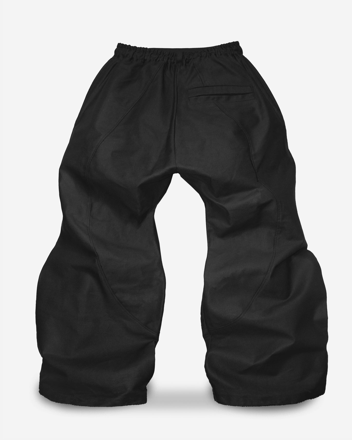 X-Wide Saddle Pants - Black