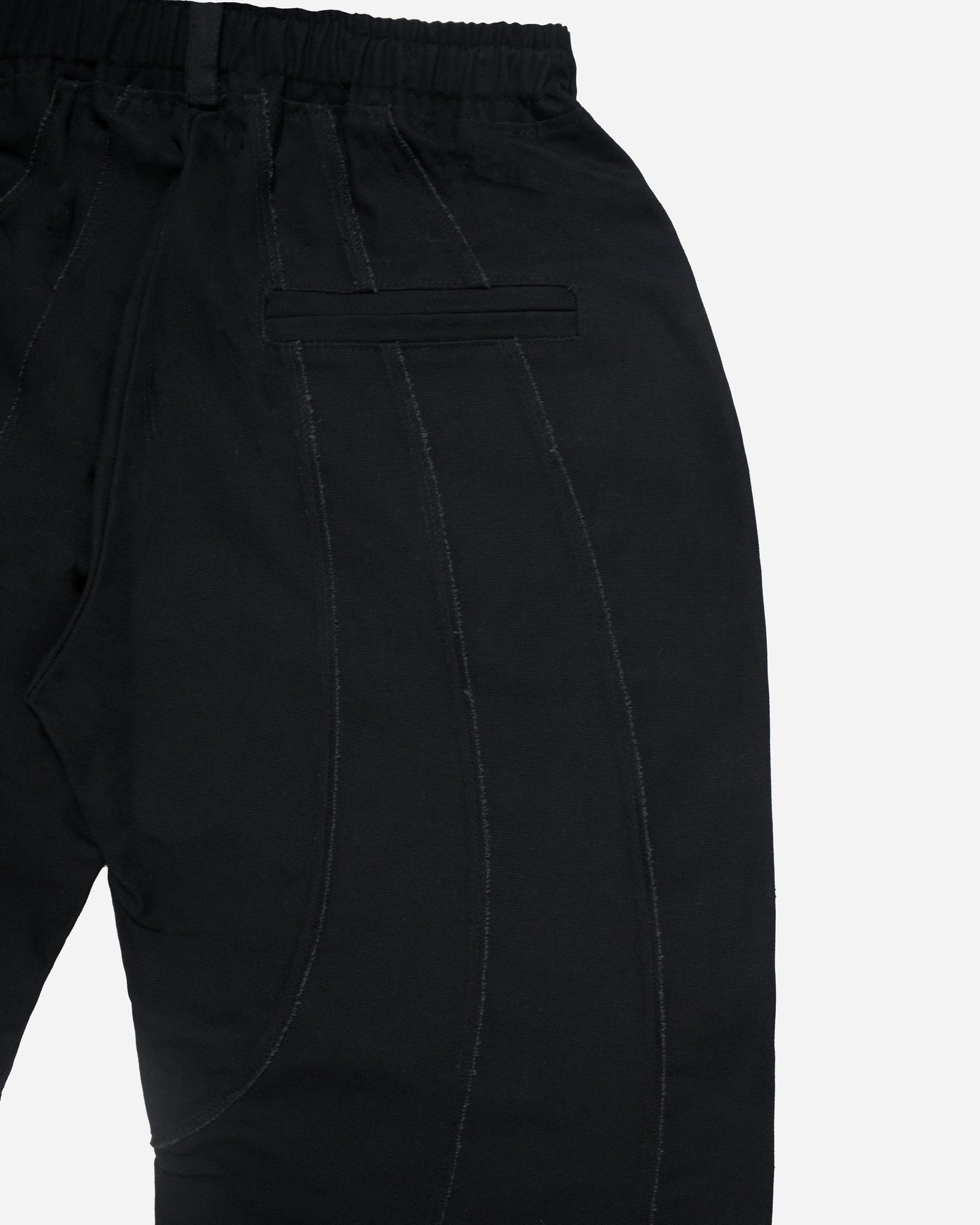 Saddle Wide Pants - Black