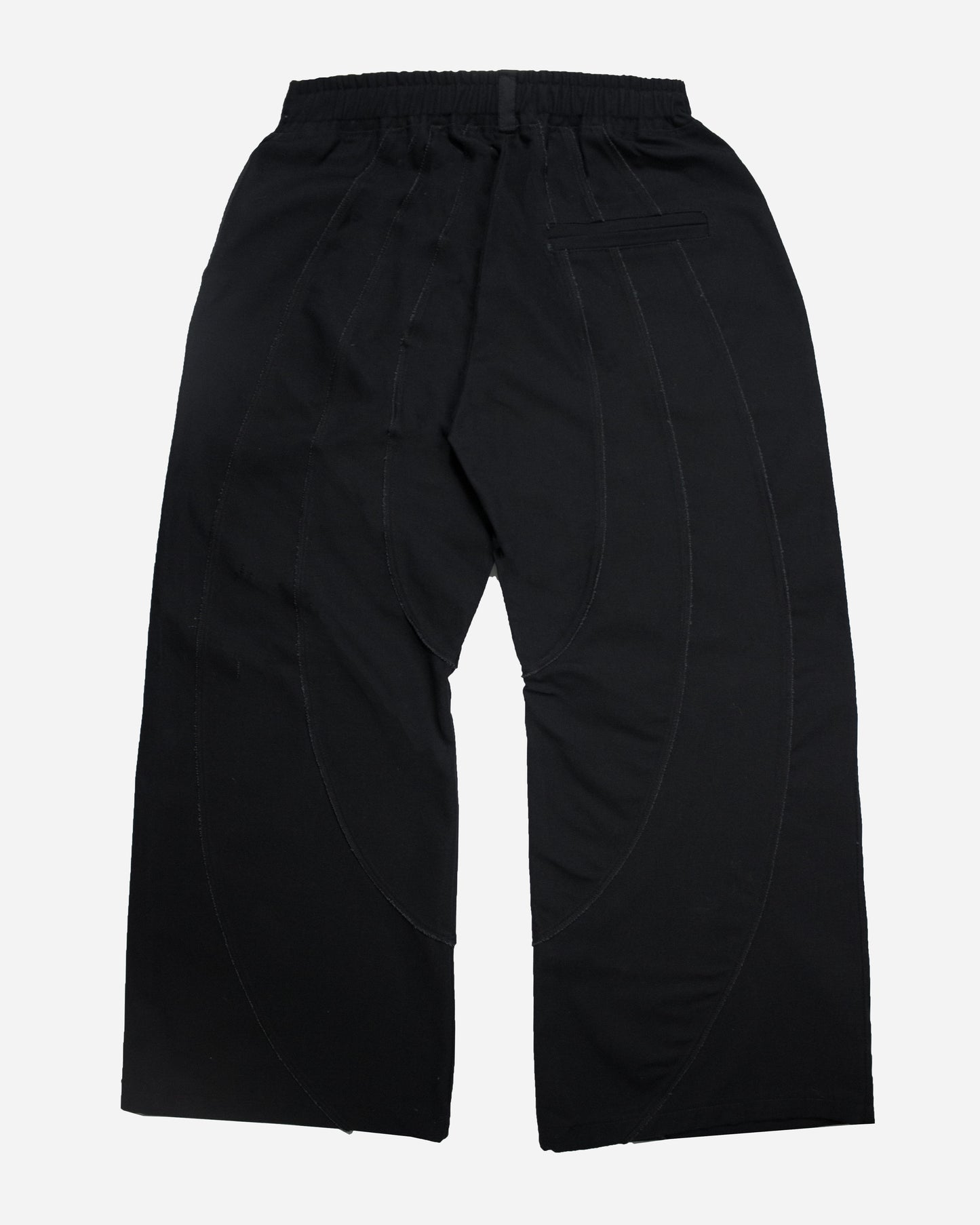 Saddle Wide Pants - Black