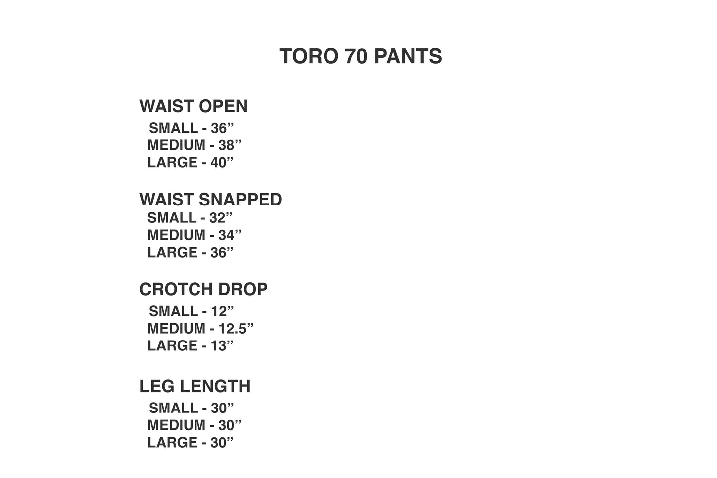 Toro 70 Pants - Canary