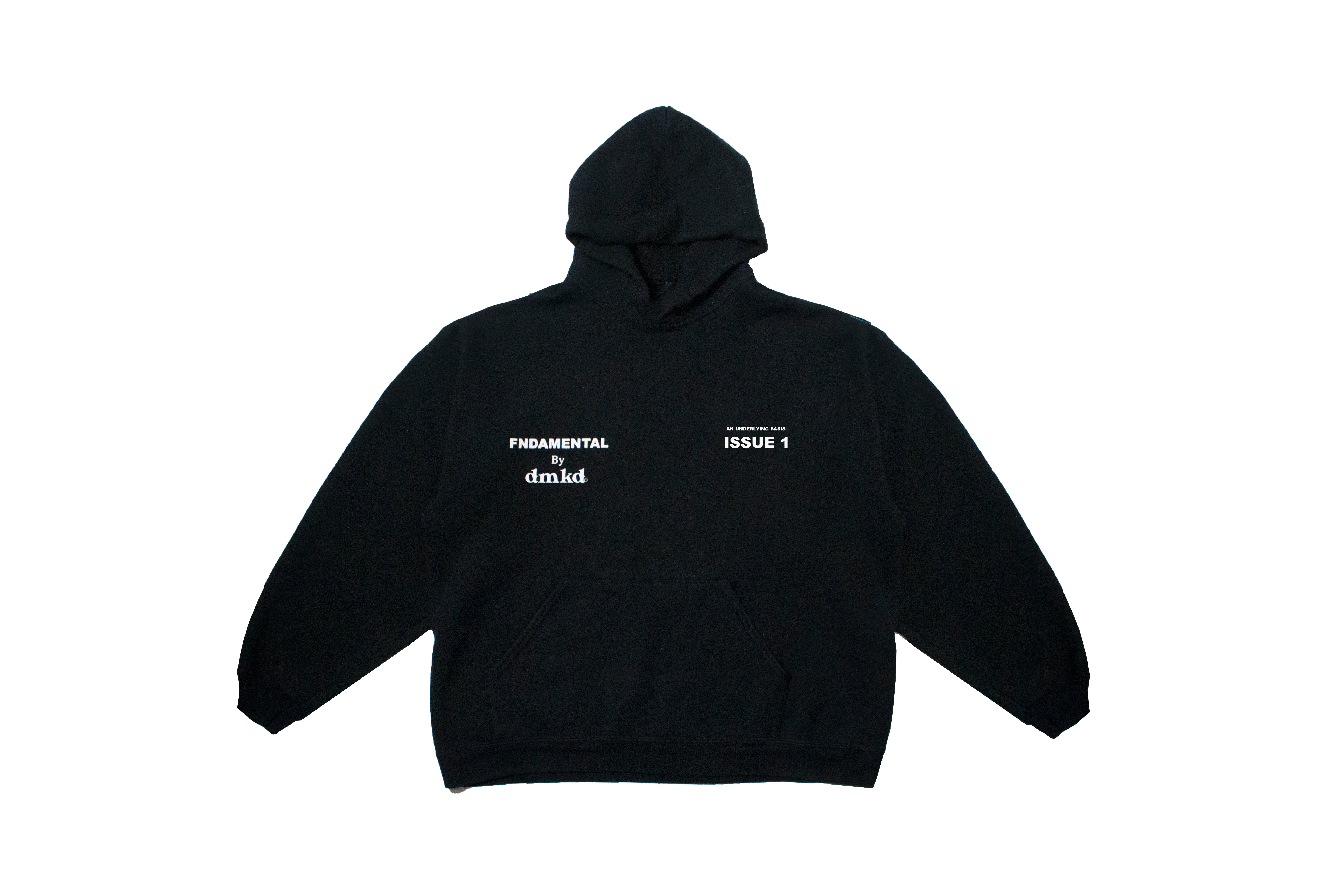 Boxy oversized Hoodie - Black – Dmkdcollective